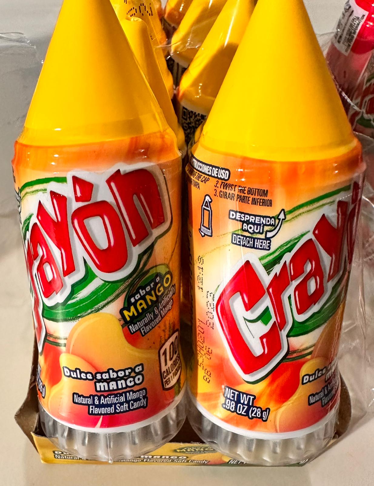 CRAYON MANGO (1) SWEET CANDIES PR