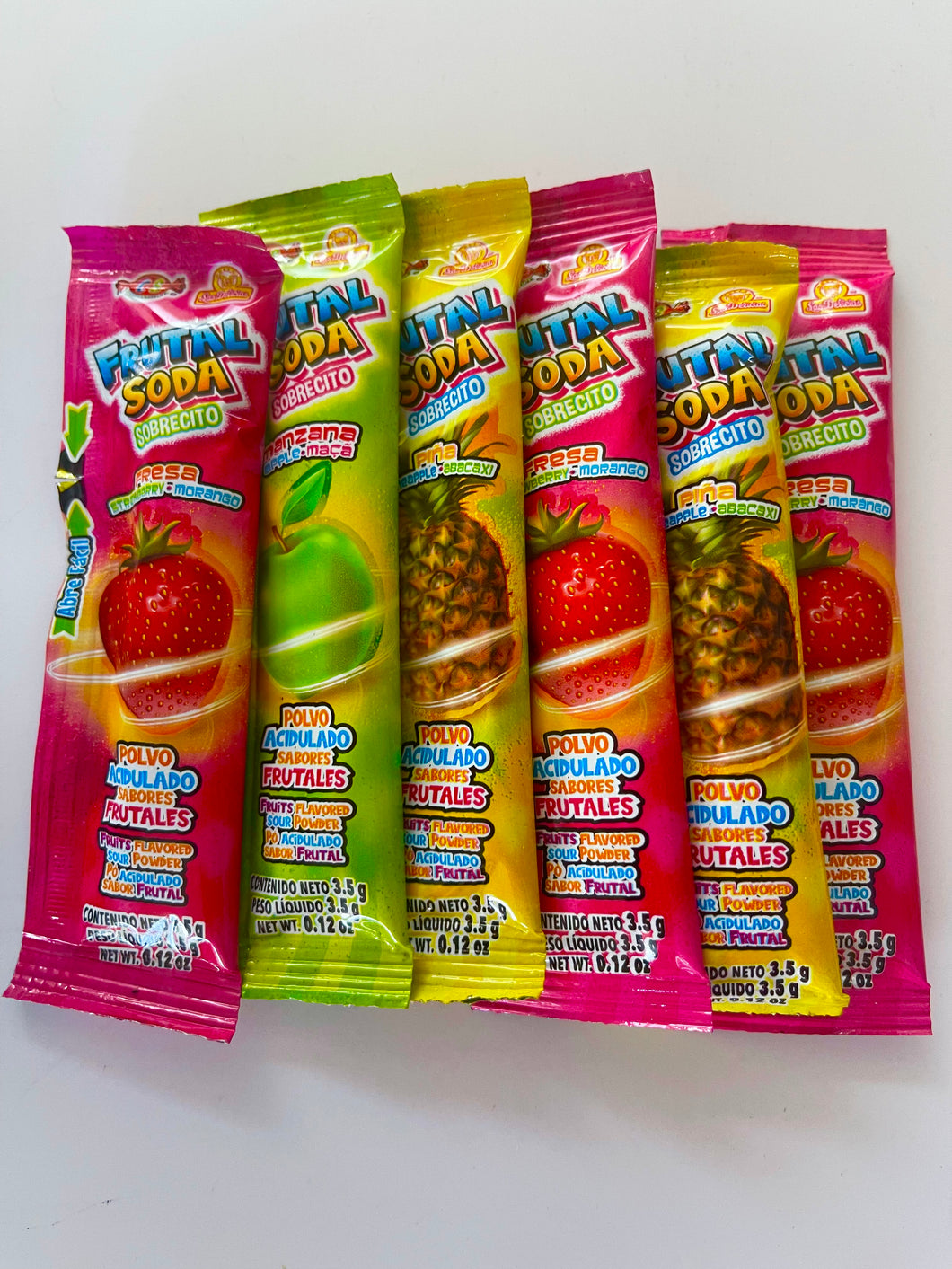 POLVITOS DE FRUTAS  (5 x 1)