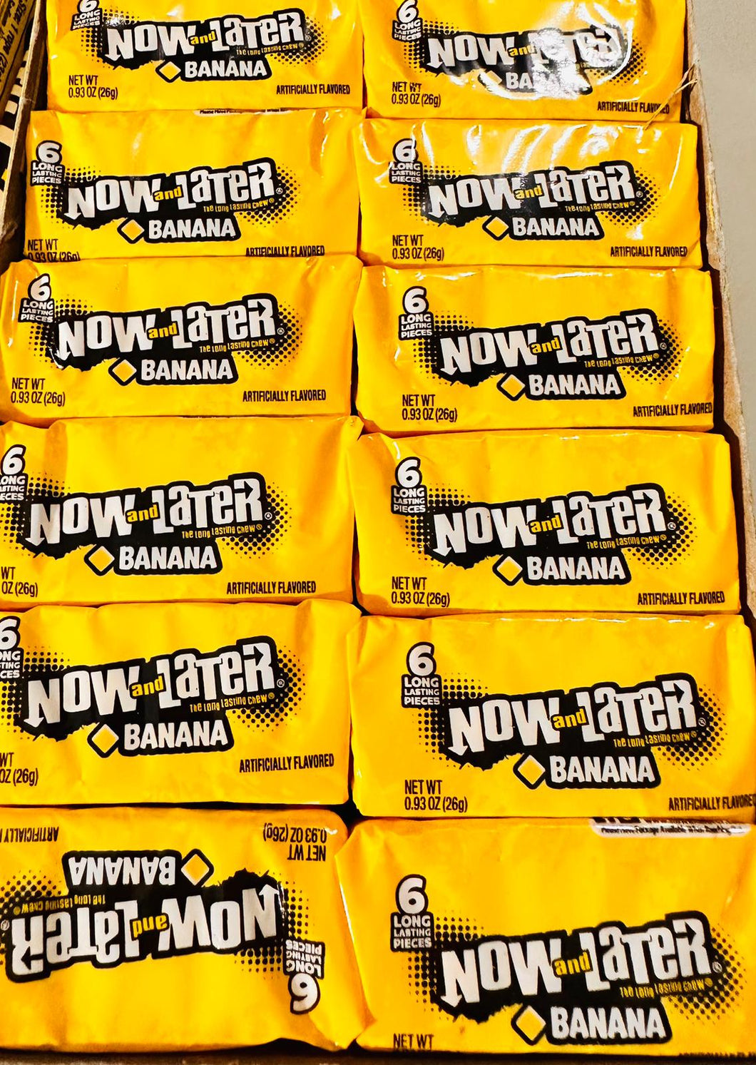 NOW AND LATER BANANA (2 por $1.50)